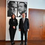 Başkan Çerçioğlu'na Merkez Disiplin Kurulu Başkanı Sarı'dan Ziyaret