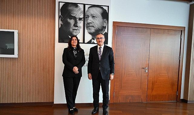 Başkan Çerçioğlu'na Merkez Disiplin Kurulu Başkanı Sarı'dan Ziyaret