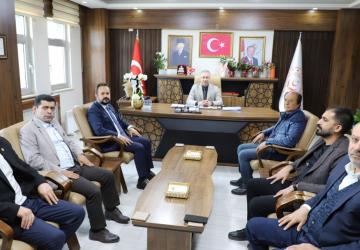 Adıyaman Sağlık-Sen’den İl Müdürü Polat’a 'hayırlı olsun' ziyareti