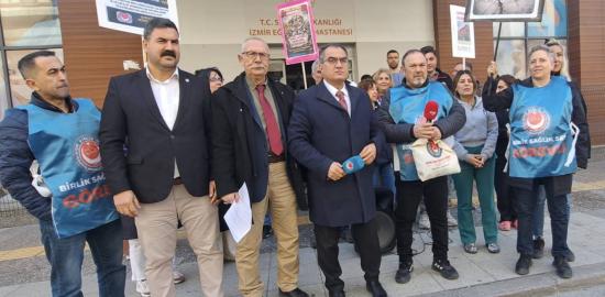 “Acilen boşaltılma kararı olan bir hastanede görev yapmak istemiyoruz”