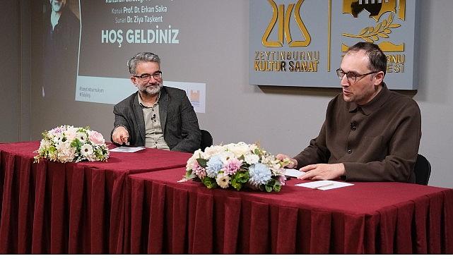 “Kültür Üzerine" Söyleşi Dizisinde Sezonun Son Konuğu Prof. Dr. Erkan Saka Oldu!