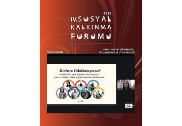 SİA Yürütücülüğünde “4. Sosyal Kalkınma Forumu" Gerçekleştirildi