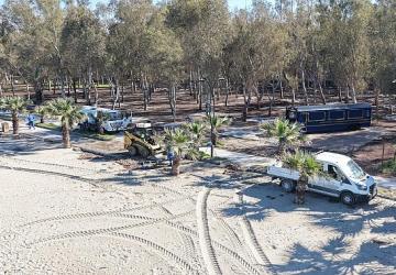 Başkan Çerçioğlu'ndan Sevgi Yolu'nda Temizlik Çalışması
