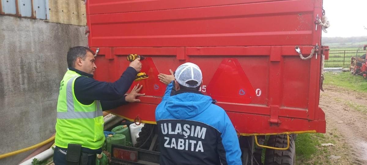 Büyükşehir Gönen’de Traktör Güvenliğini Artırdı