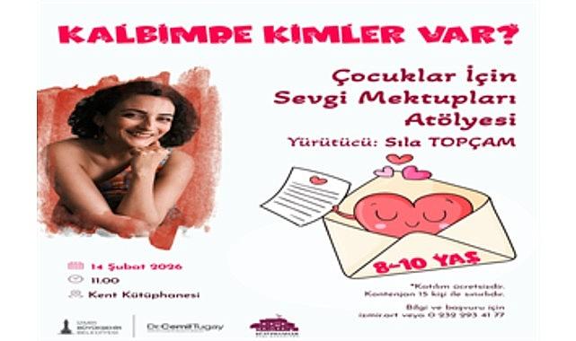“Kalbimde Kimler Var?" atölyesi 14 Şubat'ta çocuklarla buluşuyor