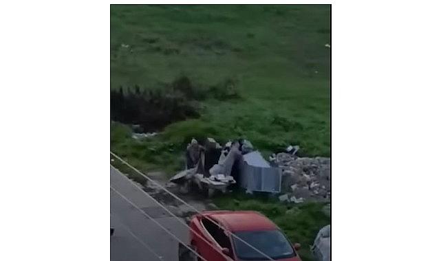 Atıkları araziye döken kişilere cezai işlem