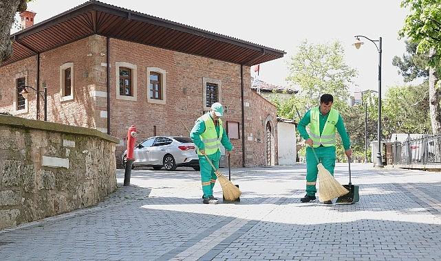 Bursa'nın Dünyaca Ünlü Tarihi Alanlarına Özel Temizlik Ekibi