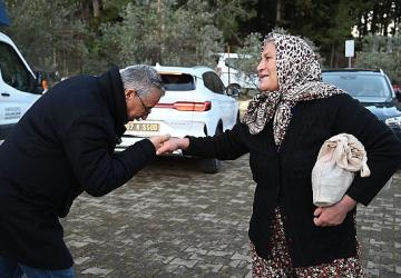 Kemer Belediyesi'nin iftar sofrası Beycik'te