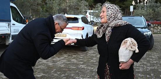 Kemer Belediyesi'nin iftar sofrası Beycik'te