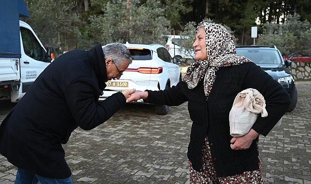 Kemer Belediyesi'nin iftar sofrası Beycik'te