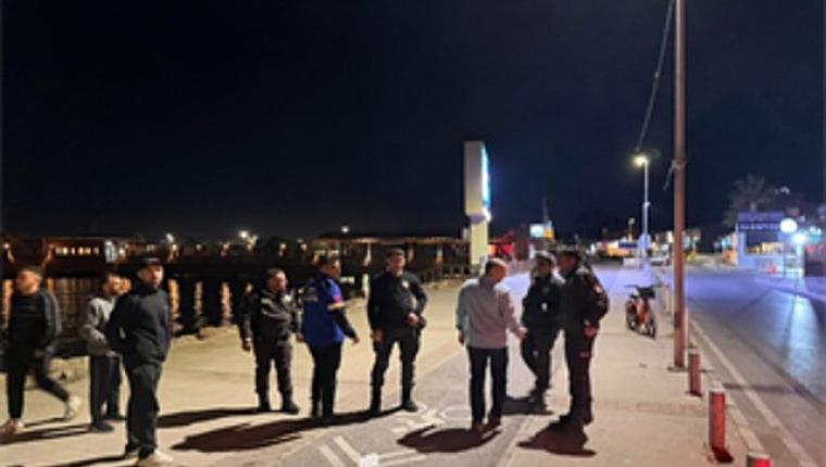 İnciraltı'nda denetimler sürüyor