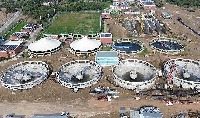 Lara Atıksu Arıtma Tesisi'nde çalışmalar hızla devam ediyor