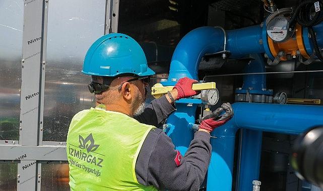 Aliağa'da Doğalgaz Ağı Genişliyor