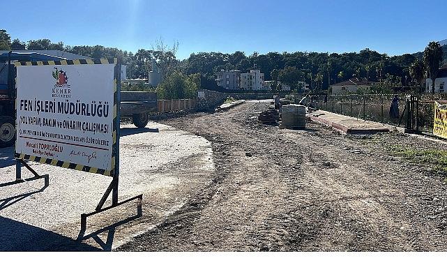 Çamyuva'da altyapı çalışmaları