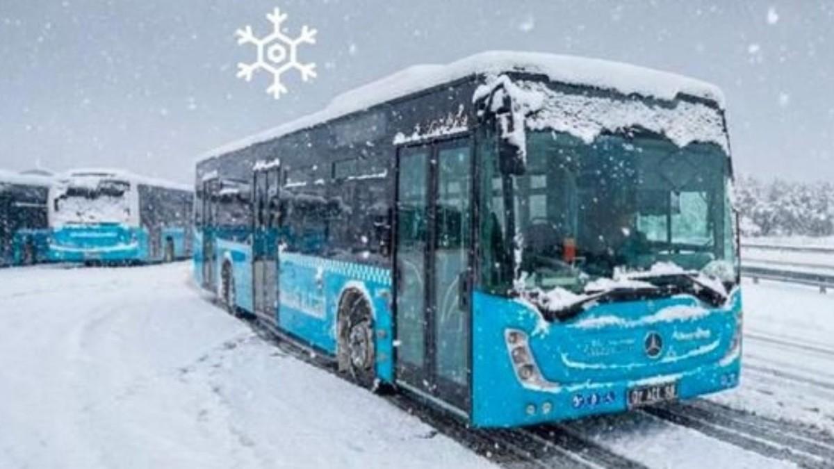Kar tedbiri uygulaması: Adıyaman’da belediye otobüsleri 2 gün ücretsiz