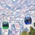 Balçova Teleferik Tesisleri'nde bakım zamanı