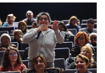 Başkan Köymen, Maltepeli kadınların yazıp yönettikleri kısa film ve belgeseli izledi