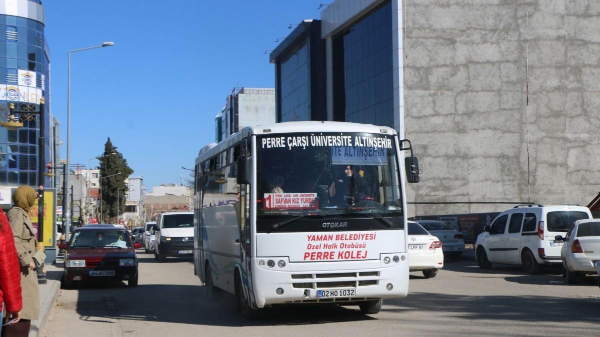 Adıyaman’da 2025 yılı toplu taşımada yolcu yoğunluğu belli oldu: Kolej hattı birinci sırada