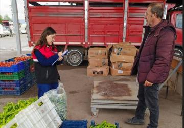 Adıyaman İl Tarım ve Orman Müdürlüğünün Tarım Ürünleri Fiyat İzleme Sistemi (TÜFİS) Denetimleri Devam Ediyor