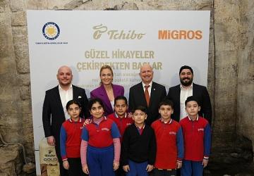 Nitelikli eğitim için güçler birleşti: Tchibo'dan TEGV ve Migros iş birliği ile 3.000 çocuğa destek