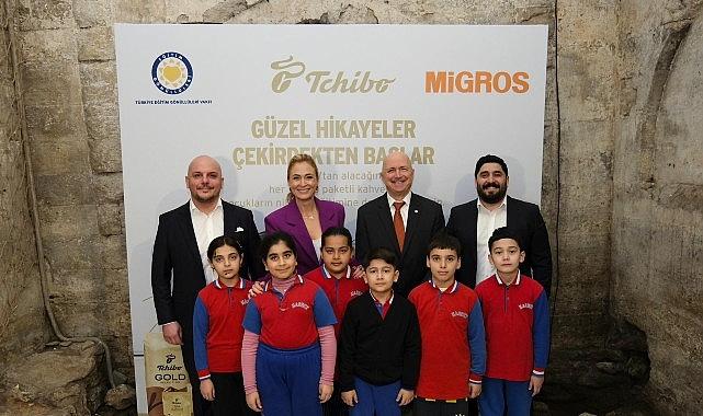 Nitelikli eğitim için güçler birleşti: Tchibo'dan TEGV ve Migros iş birliği ile 3.000 çocuğa destek