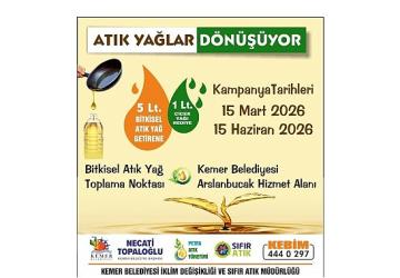 Atık yağını getir hediyeni götür