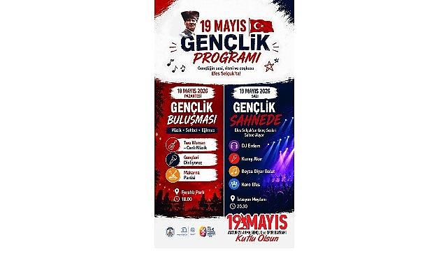 Efes Selçuk'ta 19 Mayıs coşkusu gençlik programıyla yaşanacak