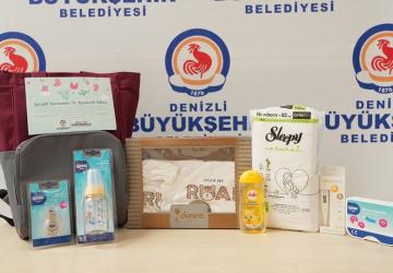 Denizli’de Dar Gelirli Ailelere Temel Bakım Ürünü Desteği