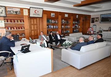 TÜRSAB BTK yönetiminden Başkan Topaloğlu'na ziyaret
