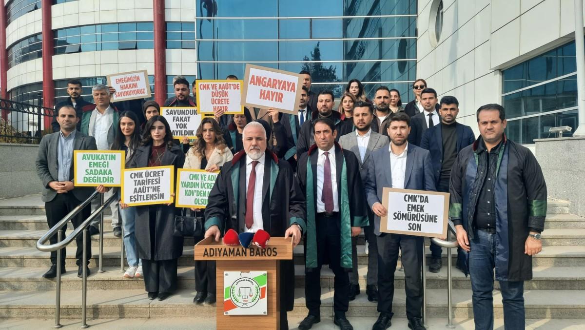 Adıyaman Barosu’ndan CMK ücret tarifesi ve KDV uygulamasına tepki - Videolu Haber