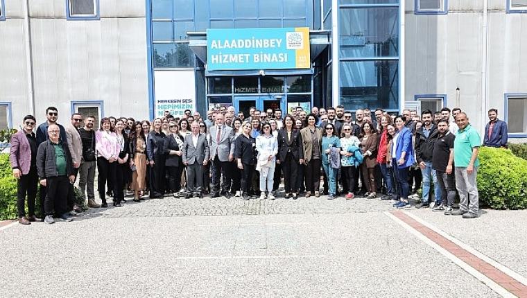 Nilüfer Belediyesi'nde geleneksel bayramlaşma