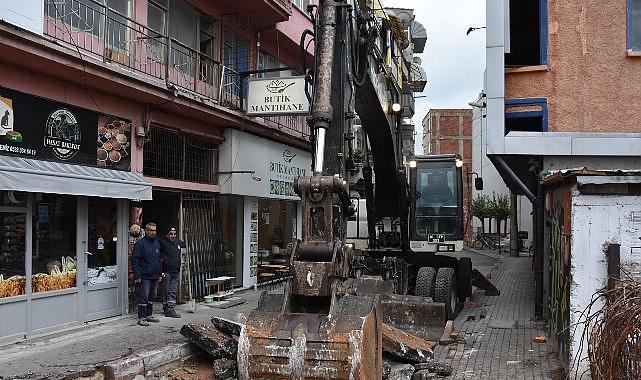 Gemlik'te Yol Çalışmaları Hız Kesmeden Devam Ediyor