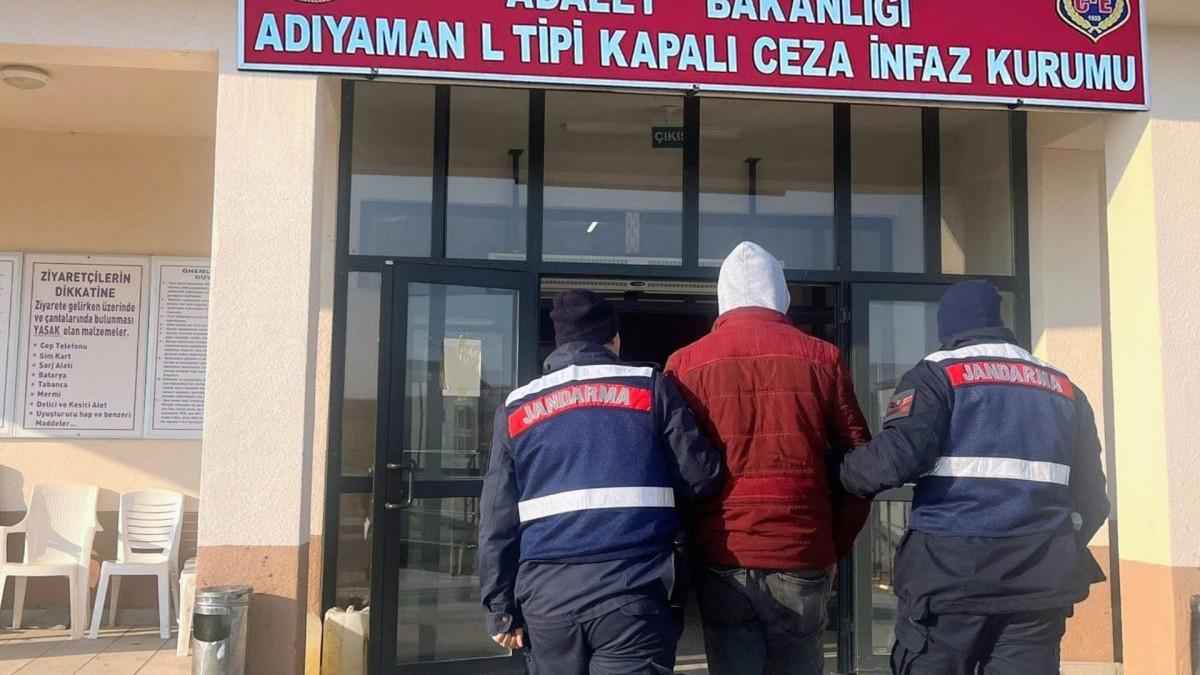 Adıyaman’da kesinleşmiş hapis cezası bulunan 2 kişi yakalandı