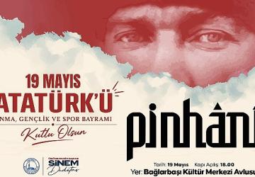 Üsküdar'da 19 Mayıs Coşkusu Pinhani Konseriyle Taçlanacak