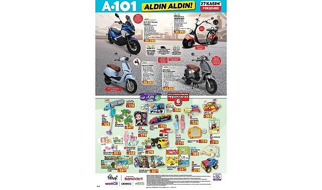 27 Kasım'da Mobilite Ürünleri A101'de