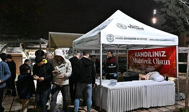 Manisa Büyükşehir'den Regaip Kandili İkramı