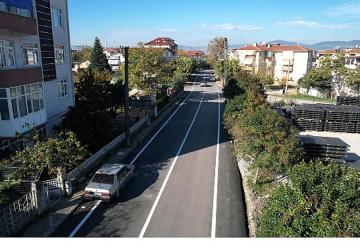 Gölcük Bilgin Caddesi yeni yüzüne kavuştu