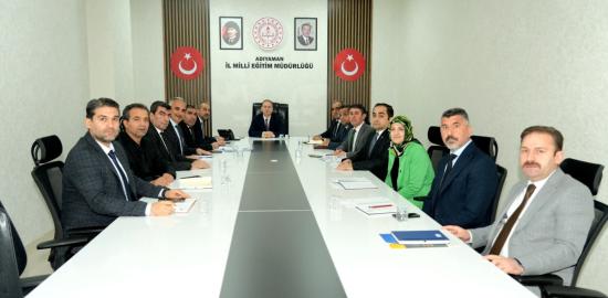 Milli Eğitimde Haftalık değerlendirme toplantısı düzenlendi