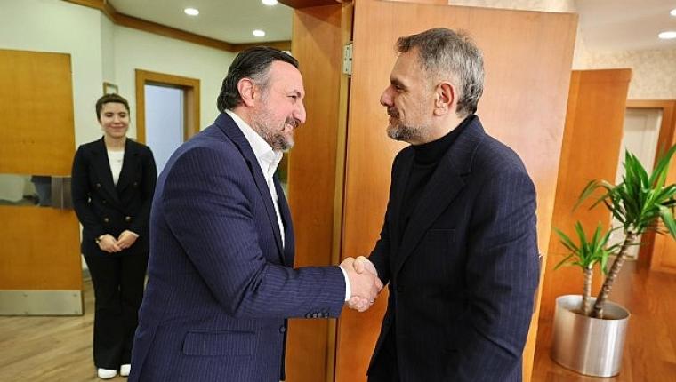 Milletvekili Karayel'den Başkan Vekili Akın'a ziyaret