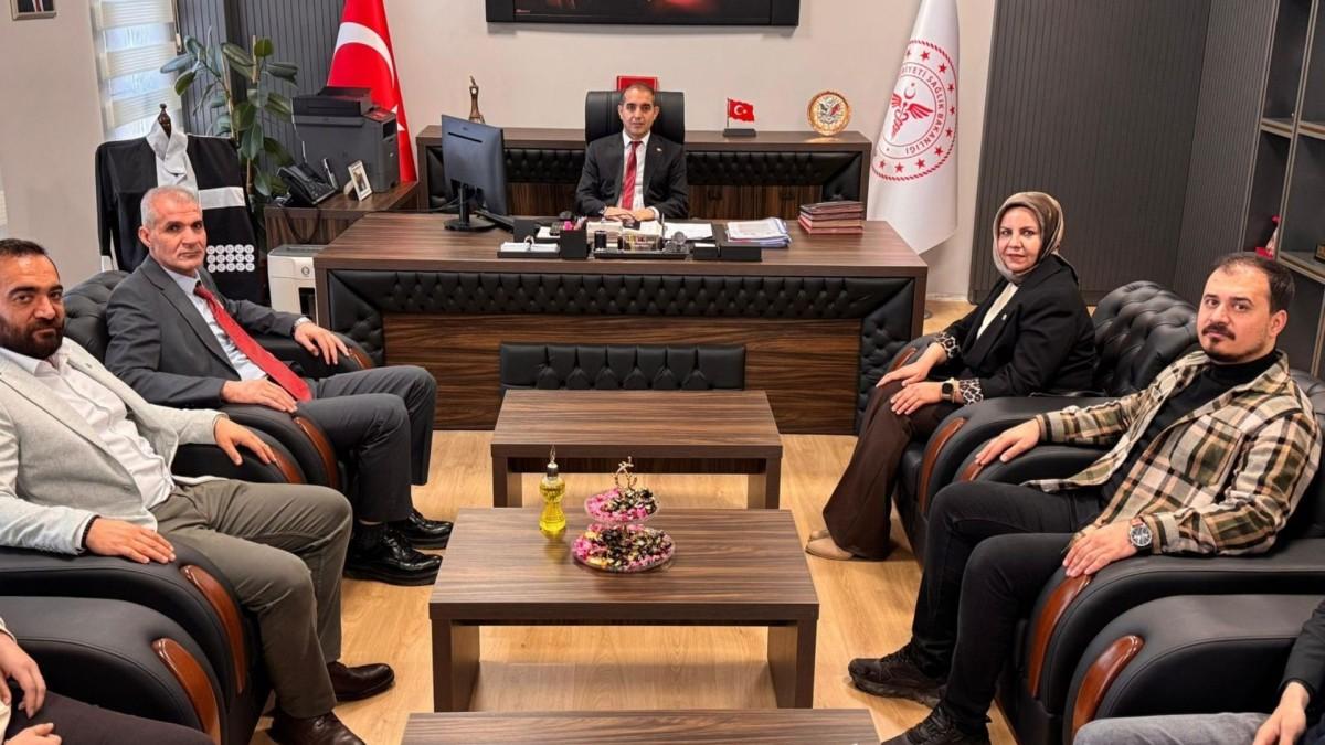 Türk Sağlık-Sen’den İl Sağlık Müdürü Prof. Dr. Şirik’e Ziyaret