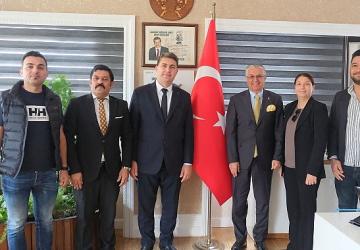 Oda Başkanı Çelik'ten Başkan Topaloğlu'na ziyaret