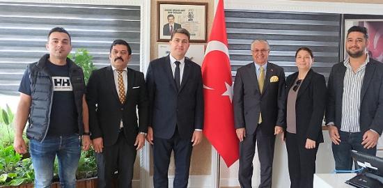 Oda Başkanı Çelik'ten Başkan Topaloğlu'na ziyaret
