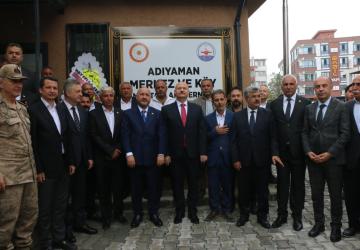 Adıyaman Merkez ve Köy Muhtarları Derneği Hizmet Binası açılışı gerçekleştirildi - Videolu Haber