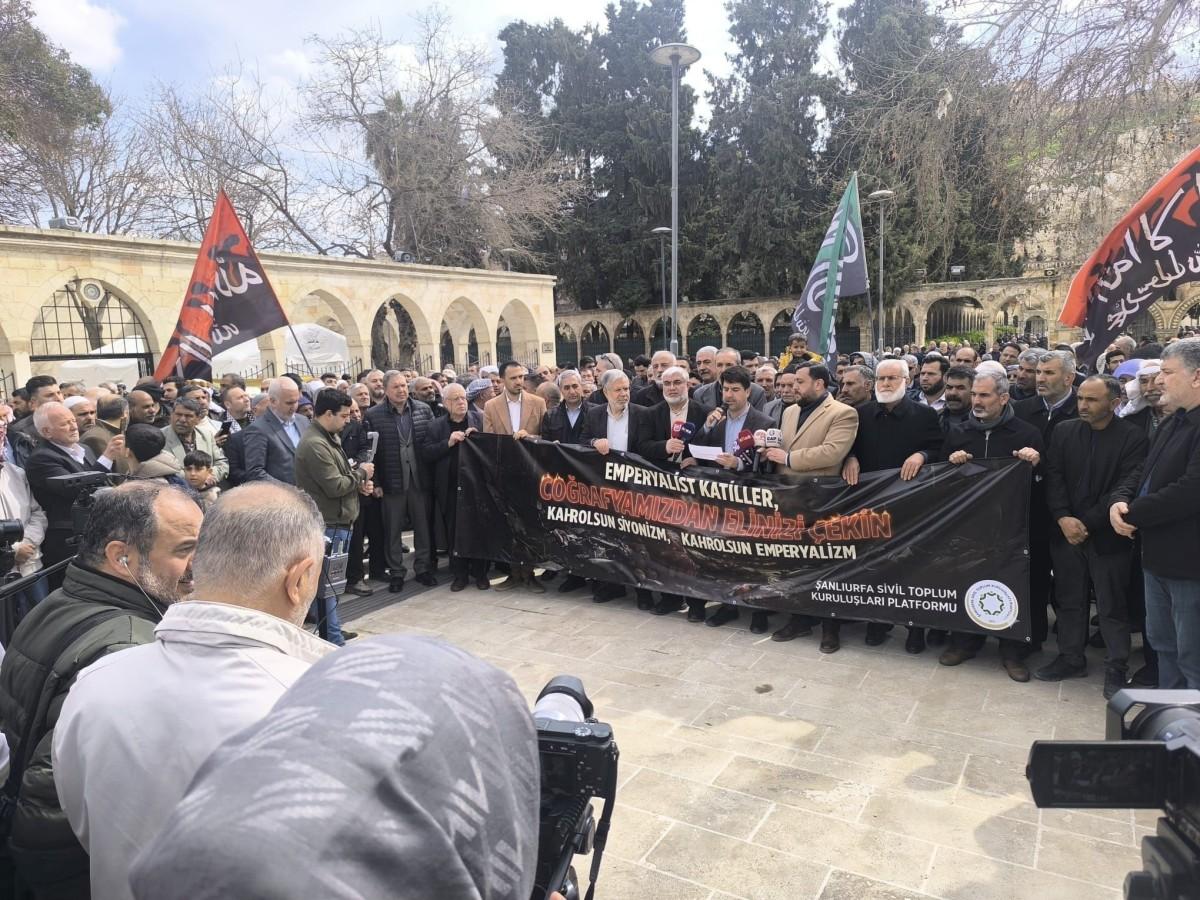 Şanlıurfa’da Zulme Karşı Ortak Ses: "Zalimler İçin Yaşasın Cehennem!"