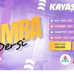 Nevşehir Kayaşehir'de Zumba Dönemi Başlıyor