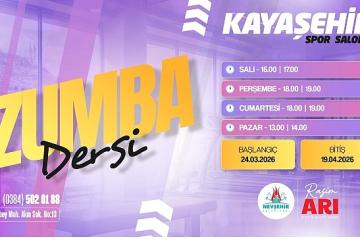 Nevşehir Kayaşehir'de Zumba Dönemi Başlıyor