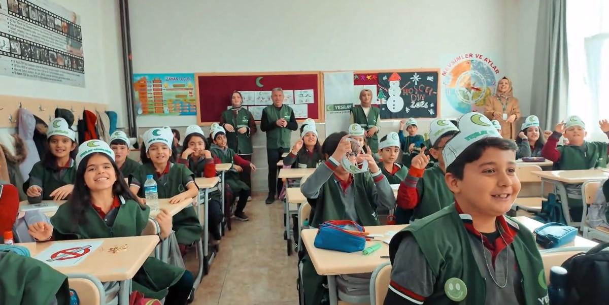 Adıyaman’da Ders Zilleri Yeşilay İçin Çaldı!