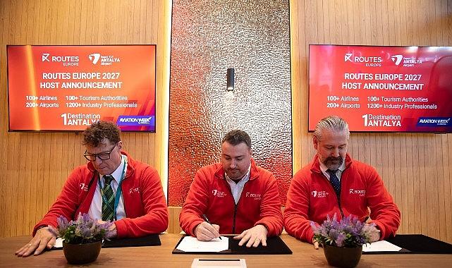 Antalya, Routes Europe 2027'ye ev sahipliği yapacak