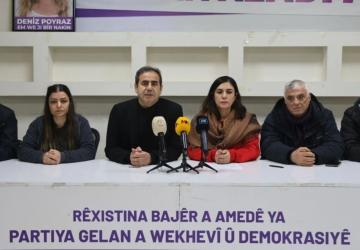 DEM Parti’nin ‘Öcalan’a Özgürlük’ mitingi hava koşulları nedeniyle ertelendi