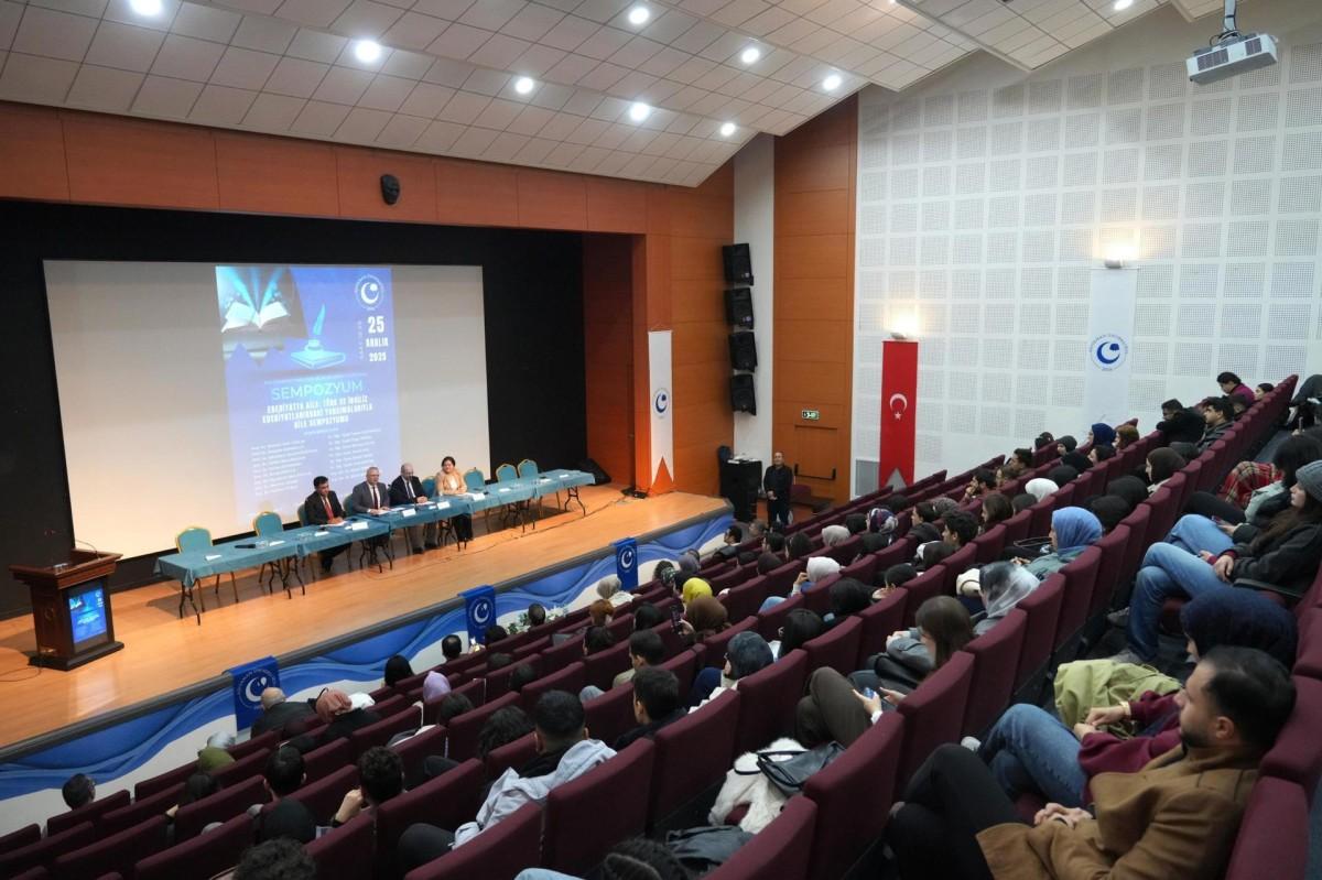 Adıyaman Üniversitesinde “Edebiyatta Aile” Sempozyumu gerçekleştirildi